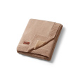 BABYONO Deka z přírodní bavlny 75 x 100 cm dark beige 0m+