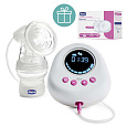 CHICCO Odsávačka mateřského mléka elektrická Single pink + CHICCO Vložky do podprsenky 30ks