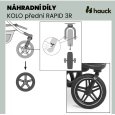 Hauck KOLO přední RAPID 3 BLACK
