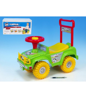Odrážedlo auto Yupee zelené 53,5x48,3x26cm v krabici od 12 do 35 měsíců Odrážedlo auto Yupee zelené 53,5x48,3x26cm v krabici od 12 do 35 měsíců