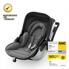 KIDDY Autosedačka Evoluna i-size 2 + Isofix základna 40-83 cm Grey Melange Icy Grey KIDDY Autosedačka Evoluna i-size 2 + Isofix základna 40-83 cm Grey Melange Icy Grey