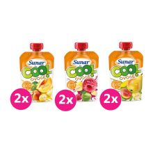 SUNAR Kapsičky Cool ovoce mix 6x120 g SUNAR Kapsičky Cool ovoce mix 6x120 g