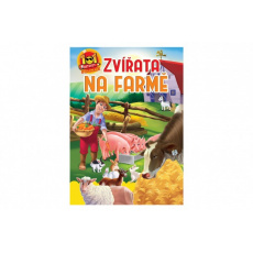 Pracovní sešit 101 aktivit s nálepkami Zvířata na farmě CZ verze 21x30cm Pracovní sešit 101 aktivit s nálepkami Zvířata na farmě CZ verze 21x30cm