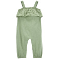 CARTER'S Overal bez nožiček na ramínka Green Embroidery holka 6m