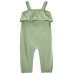 CARTER'S Overal bez nožiček na ramínka Green Embroidery holka 6m