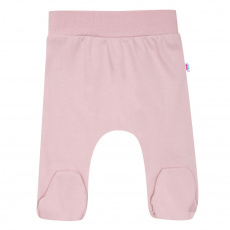 Kojenecké bavlněné polodupačky New Baby BrumBrum old pink Kojenecké bavlněné polodupačky New Baby BrumBrum old pink