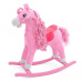 Houpací koník s melodií Milly Mally Princess pink