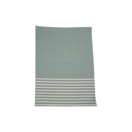 DF MARE KIDS Dětská deka Honeycomb with Stripes Light Green 70 x 90 cm