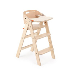 MAMATOYZ My Chair Dřevěná jídelní židlička Nature MAMATOYZ My Chair Dřevěná jídelní židlička Nature