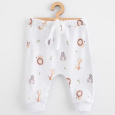 Dětské bavlněné kalhoty Jogger New Baby For Babies safari