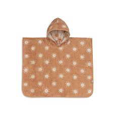 Osuška pončo froté Jacquard Sun