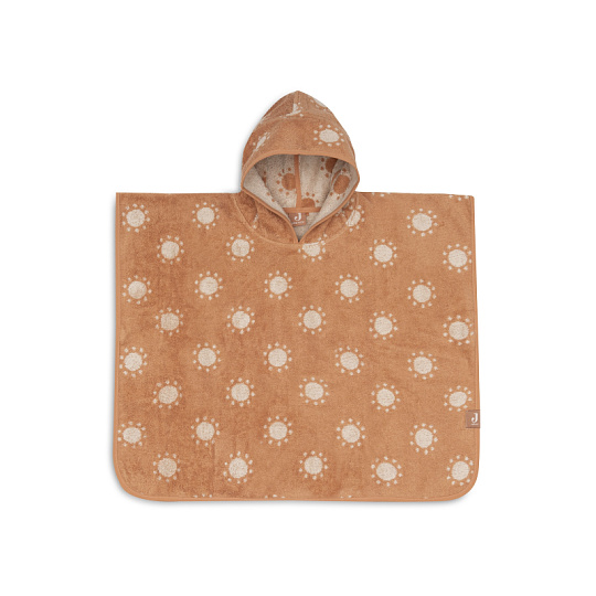 Osuška pončo froté Jacquard Sun
