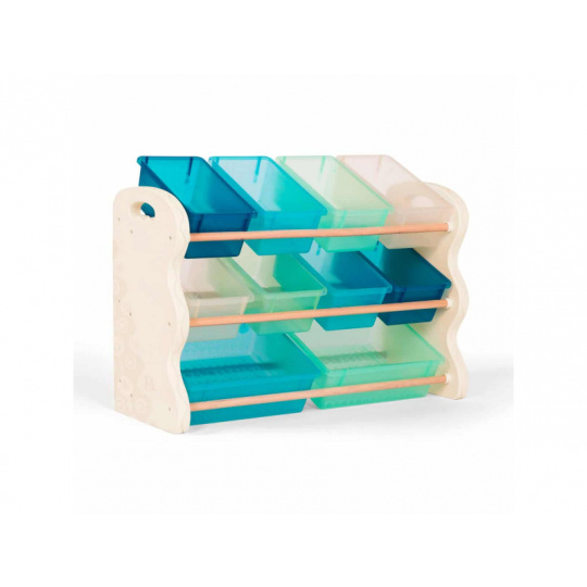 Organizér na hračky s ukládacími boxy Organizér na hračky s ukládacími boxy