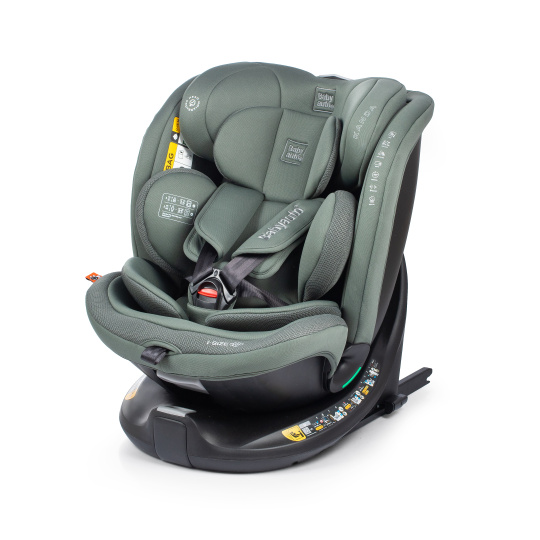 BabyAuto KANDA iFIX TT BASE i-Size 360, 40-150 autosedačka, PINE GREEN