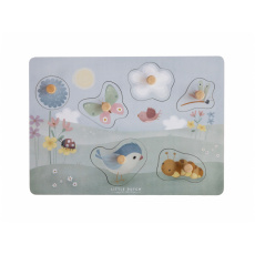 Vkládací puzzle Květiny a motýli Vkládací puzzle Květiny a motýli
