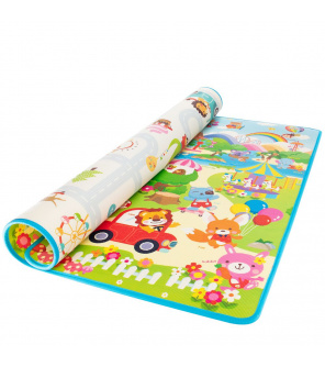Zopa Pěnová podložka Play 150*180 cm, Cirkus/cesta Zopa Pěnová podložka Play 150*180 cm, Cirkus/cesta