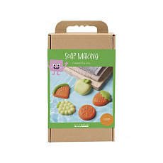 Kreativní sada výroba mýdla Fruit Green Orange Kreativní sada výroba mýdla Fruit Green Orange