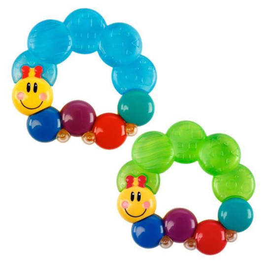 BABY EINSTEIN Kousátko plněné vodou Teether-pillar™ 3m+