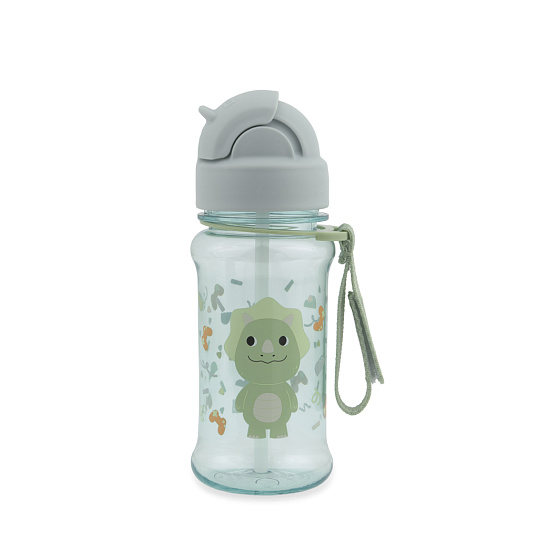 SKIP HOP Lahev s brčkem 355ml Besties Squad Dino 12m+
