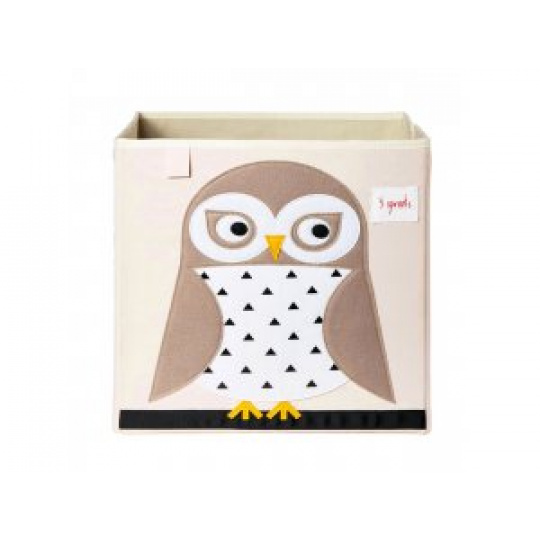 3 SPROUTS Úložný box Owl White