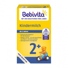 BEBIVITA Junior 2+ Instantní mléčný nápoj od uk. 2. roku, 500 g BEBIVITA Junior 2+ Instantní mléčný nápoj od uk. 2. roku, 500 g