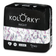 KOLORKY NIGHT Pleny jednorázové eko noční M (5-8 kg) 21 ks