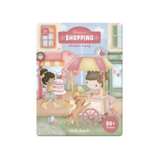 Knížka se samolepkami Nakupování Rosa Knížka se samolepkami Nakupování Rosa