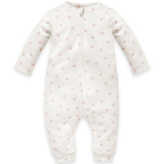 PINOKIO Overal na zips bez nožiček Lovely Day děvče růžová Květinky bavlna vel.56 PINOKIO Overal na zips bez nožiček Lovely Day děvče růžová Květinky bavlna vel.56