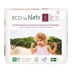 ECO BY NATY 5 Pants, 20 ks (12-18 kg) - kalhotkové pleny ECO BY NATY 5 Pants, 20 ks (12-18 kg) - kalhotkové pleny
