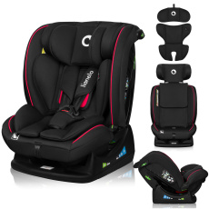 LIONELO Autosedačka Aart i-Size (40-150 cm) Black Carbon Red LIONELO Autosedačka Aart i-Size (40-150 cm) Black Carbon Red