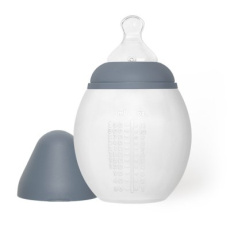 ÉLHÉE Kojenecká antikoliková láhev 330 ml Blue Grey ÉLHÉE Kojenecká antikoliková láhev 330 ml Blue Grey