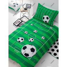 Matějovský povlečení FOTBAL, zelené, bavlna hladká, 140x200cm + 70x90cm Matějovský povlečení FOTBAL, zelené, bavlna hladká, 140x200cm + 70x90cm