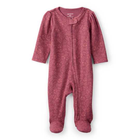CARTER'S Overal na zip Sleep&Play SNP Floral dívka NB/vel.56 CARTER'S Overal na zip Sleep&Play SNP Floral dívka NB/vel.56