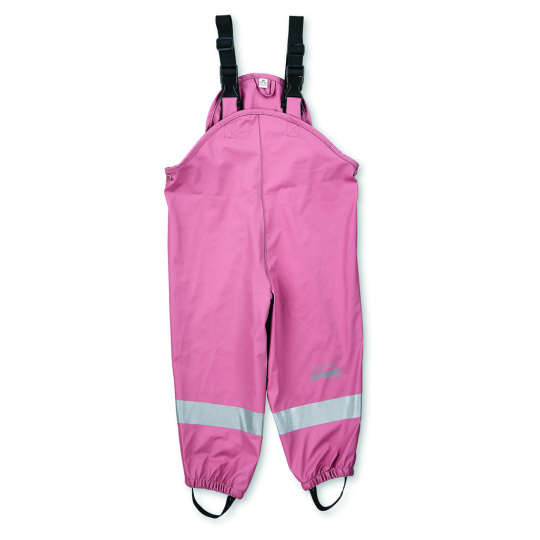 STERNTALER Kalhoty do deště na kšandy s reflexními prvky rosa dívka veľ. 92 cm- 18-24 m