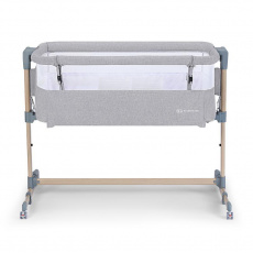 KINDERKRAFT SELECT Postýlka dětská polohovatelná Neste Air Grey Wood, Premium KINDERKRAFT SELECT Postýlka dětská polohovatelná Neste Air Grey Wood, Premium