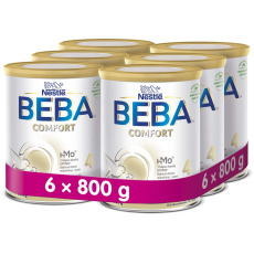 6x BEBA COMFORT HM-O 4 Mléko batolecí, 800 g