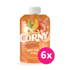 6x CORNY Smoothie mango, hruška, ovesné vločky 120 g 6x CORNY Smoothie mango, hruška, ovesné vločky 120 g