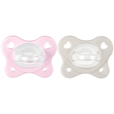 CHICCO Šidítko PhysioForma® Dual Soft růžové 2-6m, 2 ks CHICCO Šidítko PhysioForma® Dual Soft růžové 2-6m, 2 ks