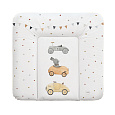 CEBA BABY Podložka přebalovací měkká střední (75x72) Basic Bunny Driver