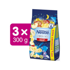 Kaše ovocnou mléčná Dobrou noc Nestlé 300 g 3x Kaše ovocnou mléčná Dobrou noc Nestlé 300 g 3x