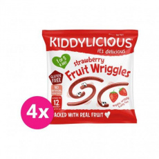 5x KIDDYLICIOUS Žížalky jahodové 5x KIDDYLICIOUS Žížalky jahodové