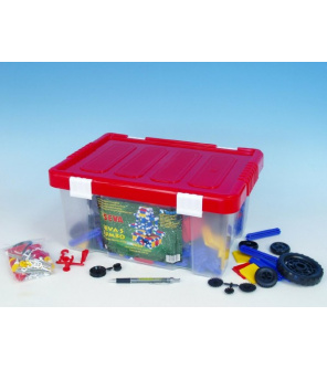 Stavebnice Seva 5 Jumbo plast 1064ks v plastové krabici 40x19x27cm Stavebnice Seva 5 Jumbo plast 1064ks v plastové krabici 40x19x27cm
