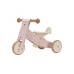 Odrážedlo tříkolka dřevěná Pink