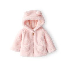 CARTER'S Bunda Sherpa na zip pink dívka NB/vel.56 CARTER'S Bunda Sherpa na zip pink dívka NB/vel.56