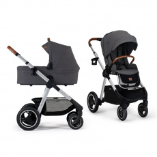 KINDERKRAFT Kočárek kombinovaný Everyday 2v1 Dark Grey KINDERKRAFT Kočárek kombinovaný Everyday 2v1 Dark Grey