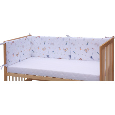 Scarlett Mantinel do postýlky 4dílný - Scarlett Tura - 180 x 30 cm Scarlett Mantinel do postýlky 4dílný - Scarlett Tura - 180 x 30 cm