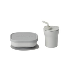 MINIWARE Set Sip & Snack Grey/Grey