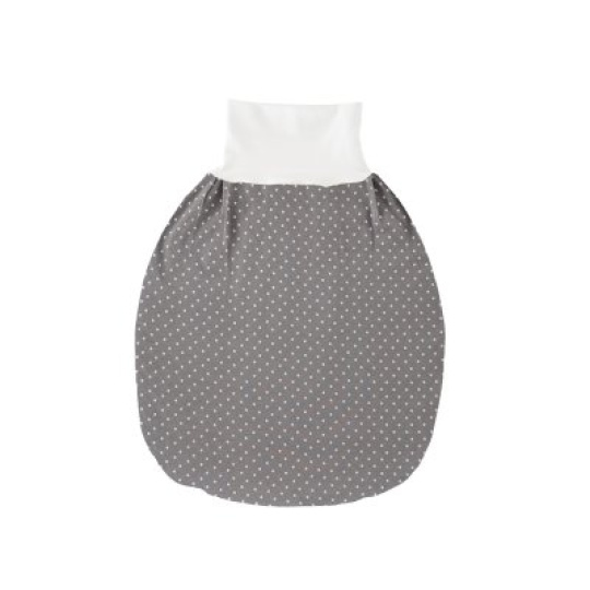 TRÄUMELAND Novorozenecký spací pytel Pünktchen grau TRÄUMELAND Novorozenecký spací pytel Pünktchen grau