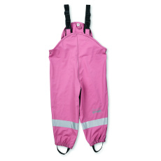 STERNTALER Kalhoty do deště na kšandy s reflexními prvky rosa dívka veľ. 86 cm- 12-18 m
