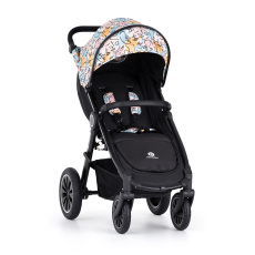 PETITE&MARS Kočárek Street+ Air Black Limited 100 Faces